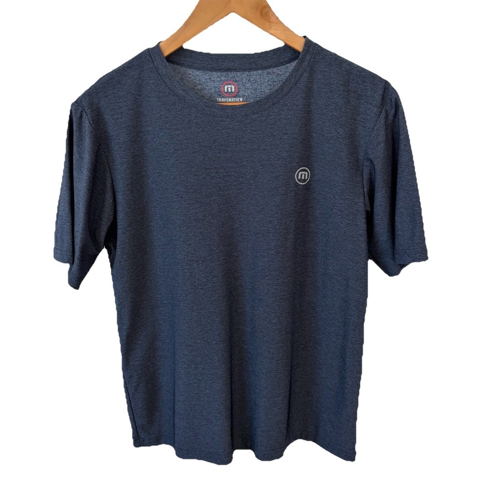 Travis Mathew Performance T-Shirt Short Sleeve Crewneck Mens Golf Sz Small